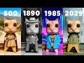 MONTAGEM MIAU in different years