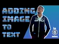 How to add a background image to a text with CSS