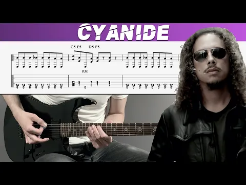 METALLICA - CYANIDE - Guitar Tab guitar tab video