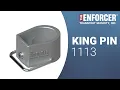 ENFORCER Trailer King Pin Lock to prevent unauthorized hook ups
