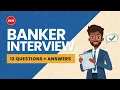 Personal Banker Interview Questions Answers 2026 12 Questions Best Answers