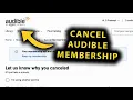 How To Cancel Amazon Audible Membership Free Trial Subscription 2 Ways