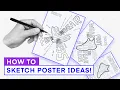 Generate Amazing POSTER IDEAS With Powerful Sketching Techniques