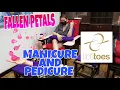 FALLEN PETALS MANICURE AND PEDICURE TIPSANDTOES DUBAI