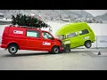 Lagu Volkswagen Crash Tests: Passat, Jetta, Golf \u0026 Transporter | New Year Edition