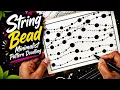 String Bead Minimalist Pattern Doodling iimperfectlymade