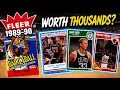 These 1989 Fleer Basketball Cards are Worth Way MORE Than You Think