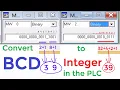 Siemens PLC - BCD to Integer 16-bit number Converter in the STEP7