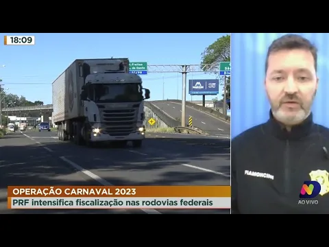 Operação Carnaval 2023: PRF intensifica fiscalização nas rodovias federais
