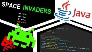 Recreating Space Invaders in Java Coding Timelapse