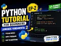 Python Tutorial for Beginners Python Basics Simple Programs 2026