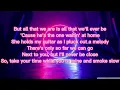 Joshua basett-smoke slow(lyrics)