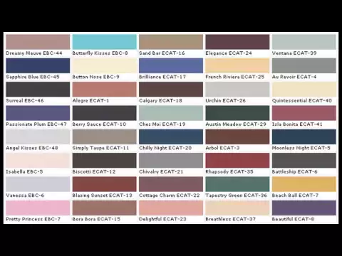 Download MP3 Exterior Paint Color Charts
