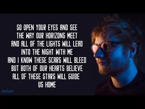 Download MP3 All Of The Stars - Ed Sheeran (Lyrics)