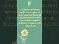 ABC BIBLE VERSES FOR KIDS - John 3 16