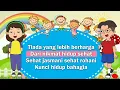 Mars Hidup Sehat (Lirik) - Ciptaan Sartono | Lagu Kelas 5 Tema 3 | Vocal Shema