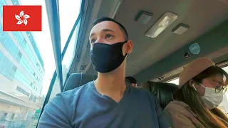 在中国香港边境小镇被拒绝入境