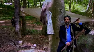 مشهد اكشن مراد علمدار يهرب من سجن بويراز بصعوبة بعد خدعة وارساله الى رجال المعبد ولقائه برجاله 