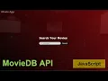 Movie App - JavaScript MovieDB API