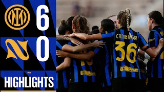 PARTITA SENZA STORIA | INTER WOMEN 6-0 NAPOLI WOMEN | SERIE A WOMEN'S CUP