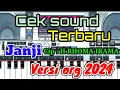 Lagu CEK SOUND TERBARU JANJI (RHOMA IRAMA) VOKAL SULING ORG 2024