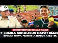Lagu MANUSIA ROBOT‼️ Emilia Nova DI LUAR NALAR, 7 Lomba Disikat, Emas \u0026 Rekor Nasional DI SEAGames GEMPAR