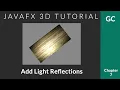 JavaFX 3D Tutorial - Reflections Specular Map