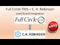 Full Circle TMS CHR Load Board Integration