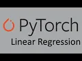PyTorch - Linear Regression implementation