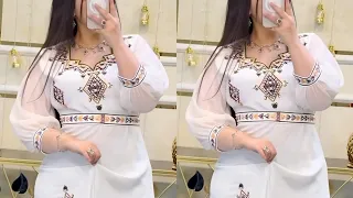 موديلات قنادر العيد 2025 تصاميم راقية وألوان عصرية لتتألقي يوم العيد 