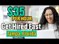 Urgent Immediate Hire Jobs in Tampa FL