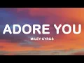 Lagu Miley Cyrus - Adore You (Lyrics)