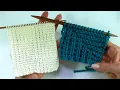 This Mitered Square Stitch Looks Like Real Squares - No Decreases & No Seaming! - So Woolly