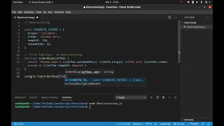 Destructuring Arguments in JavaScript