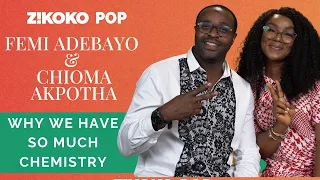 femi adebayo u0026 chioma akpotha reveal how they clicked in seven doors
