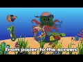 Dibulo Sealand - Interactive Sea animal coloring book