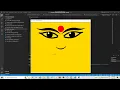 How to make Goddess Durga using Code