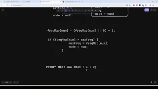 Coderbyte Mean Mode Easy Solution with JavaScript