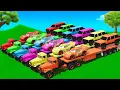 Download Lagu TRANSPORTING POLICE CARS, MCQUEEN \u0026 NISSAN PATROL WITH TRUCKS - Farming Simulator 25