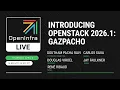 Introducing OpenStack 2026 1 Gazpacho