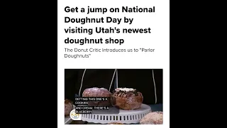 Parlor Doughnuts in Utah - is Utah the best donut market
