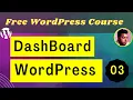 WordPress Dashboard Tutorial in Hindi Urdu