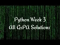 PYTHON Week 3 All GrPa sSolutions IITM BS Data Science