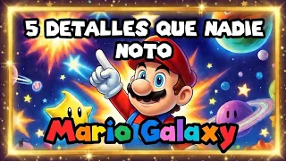 😱 5 Detalles OCULTOS de Mario Galaxy que Muy Pocos Notaron