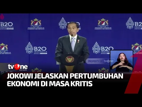Jokowi Ceritakan Pertumbuhan Ekonomi Indonesia Selama Pandemi