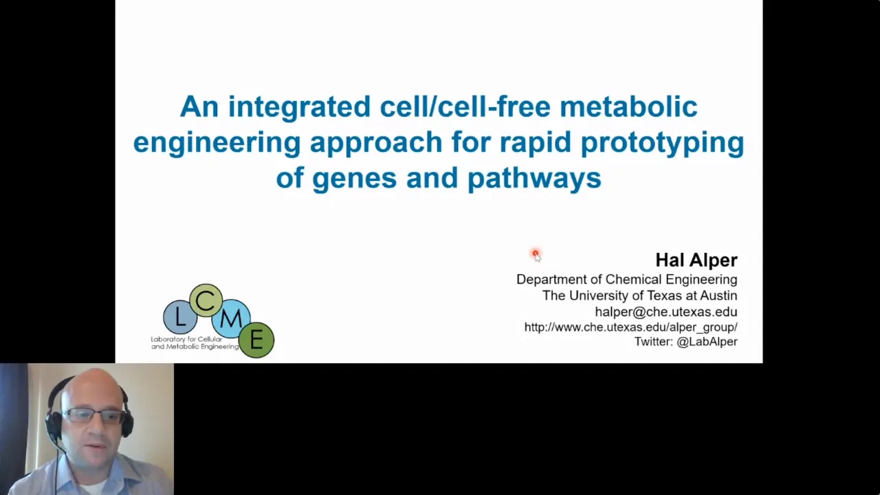 JGI2021 Meeting: Hal Alper