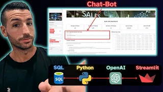 How to Use ChatGPT to Query SQL Data Python OpenAI API and Streamlit Tutorial