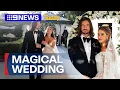 Download Lagu Aussie singer Delta Goodrem and Matthew Copley get married in Malta | 9 News Australia