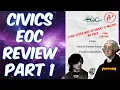 Everything you slept through in Quarter 1 Civics EOC Review