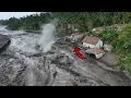 ASLI MENGERIKAN !!! BANJIR LAHAR SEMERU MELUAP !!!!!!!!!!!!!!
